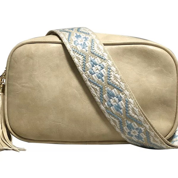 Cross Body Bag With Interchangeable Strap Etsy