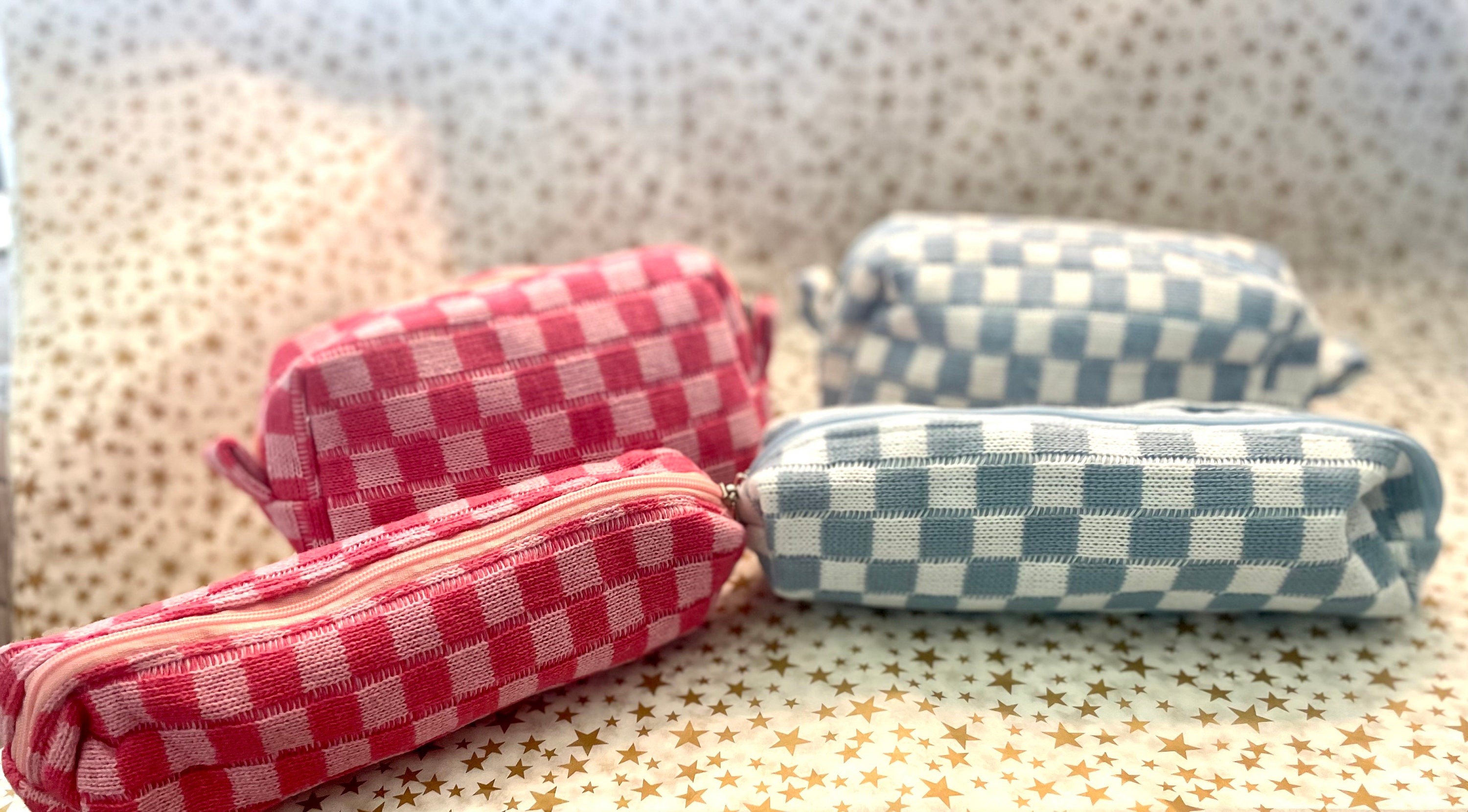 Checkered Pouch 