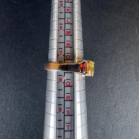 9ct Gold Multi-Gem Five-Stone Ring - image 3