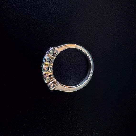 9ct Gold Multi-Gem Five-Stone Ring - image 2