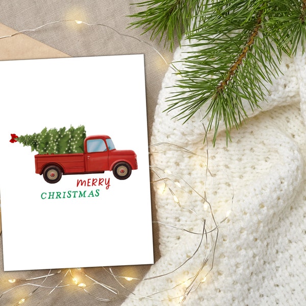 Digitale Weihnachtskarten - Christmas cards - Merry Christmas - Frohe Weihnachtskarte - Digitaler Download zum ausdrucken - Weihnachten