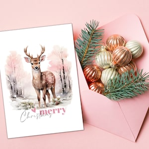 Digitale Weihnachtskarten - Tarjetas de Navidad - Feliz Navidad - Frohe Weihnachtskarte - Digitaler Download zum ausdrucken - Weihnachten