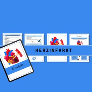 Herzinfarkt | Lernzettel Pflegetraining | Inhalt | Medizin
