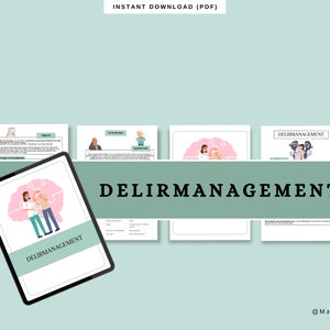 Delir Lernzettel Pflegeausbildung | Zusammenfassung | Medizin