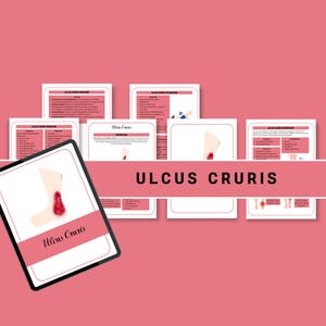Ulcus Cruris | Lernzettel Pflegeausbildung | Pflege | Medizin