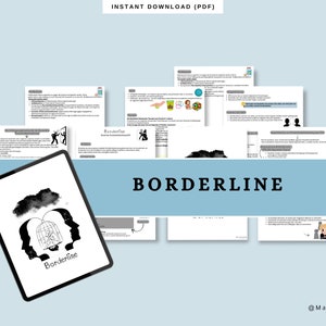 Borderline Lernzettel PflegeAusbildung | Inhalt | Medizin