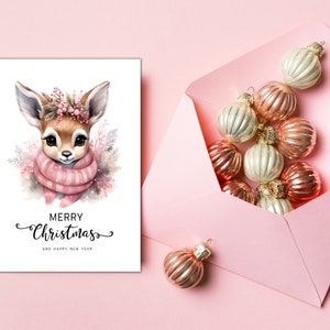 Digitale Weihnachtskarten - Tarjetas de Navidad - Feliz Navidad - Frohe Weihnachtskarte - Digitaler Download zum ausdrucken - Weihnachten