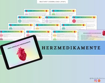 Herzmedikamente Pflegeausbildung | Zusammenfassung | Medizin