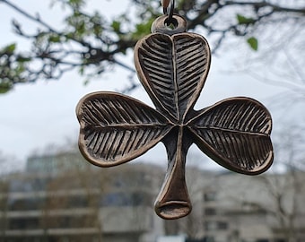 Shamrock Bronze Ornament