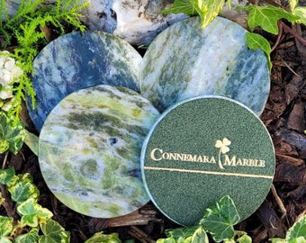 Genuine Marble Coasters made from Connemara Marble