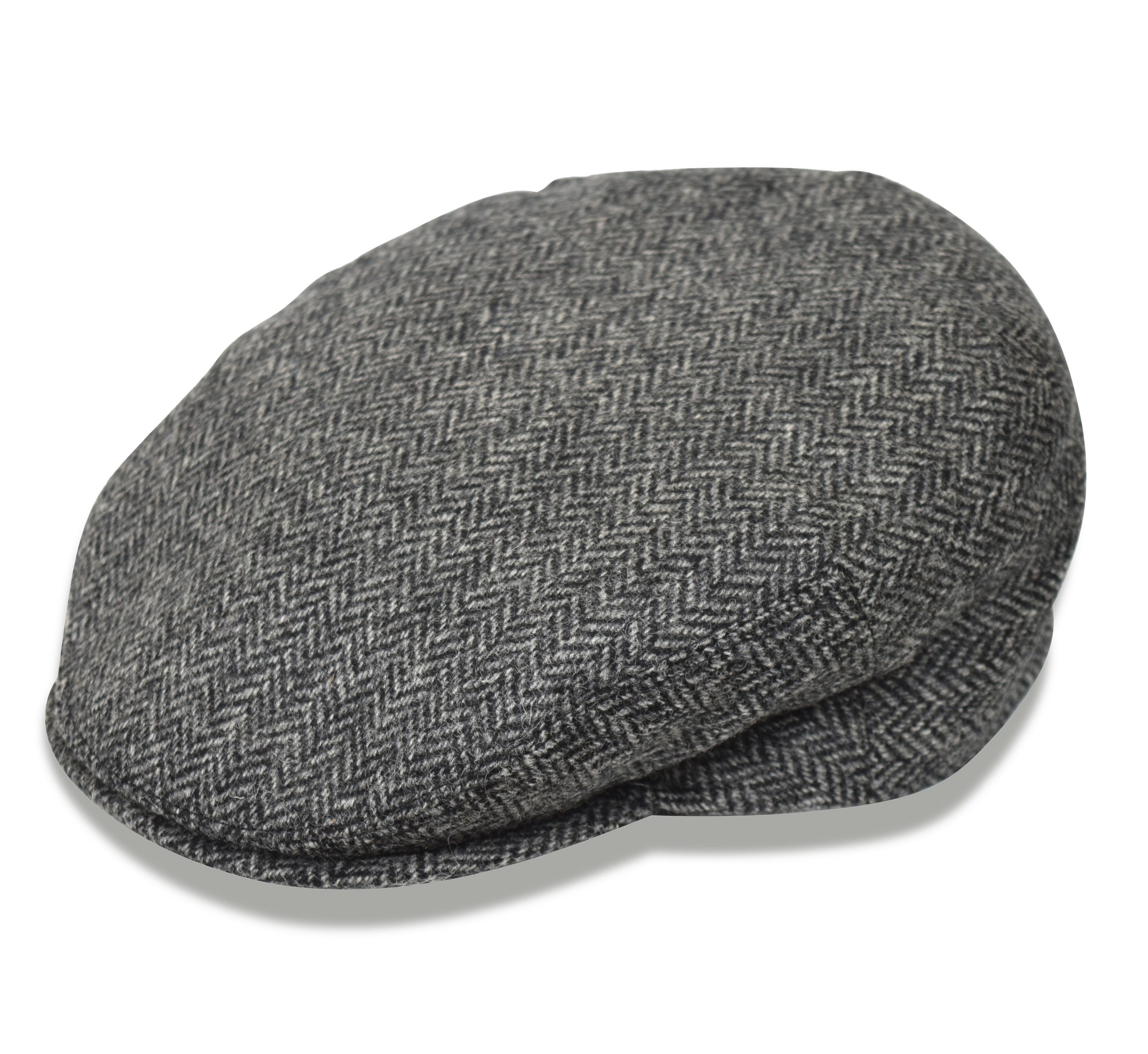 Jonathan Richard Irish Flat Cap Gray Herringbone - Etsy