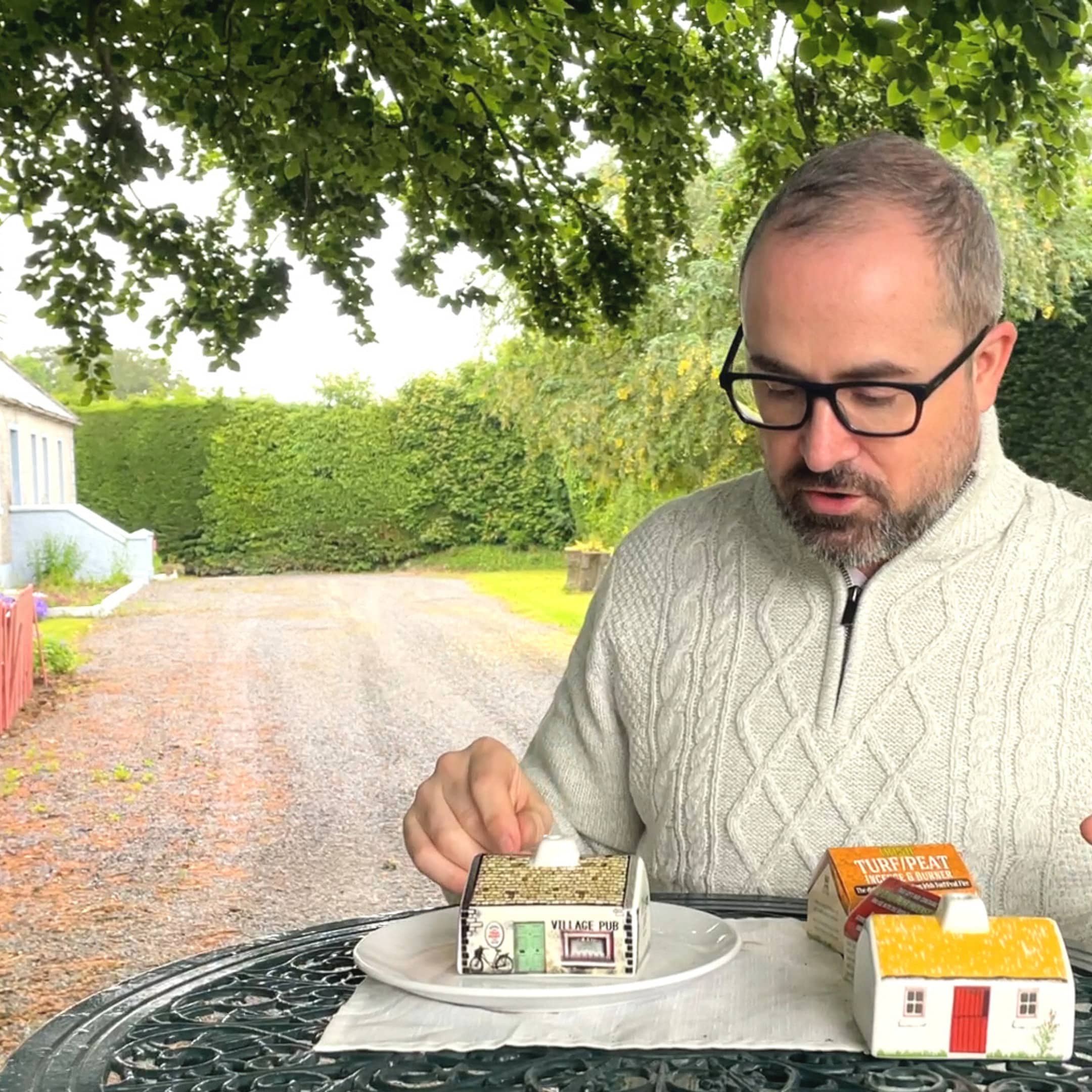 Irish Turf Peat Refill Box Ireland Gift Irish Peat Etsy