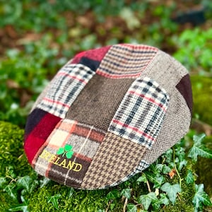 Irish Hat, Patchwork Cap, Irish Cap