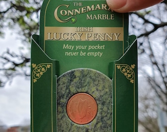 Connemara Marble Irish Lucky Penny