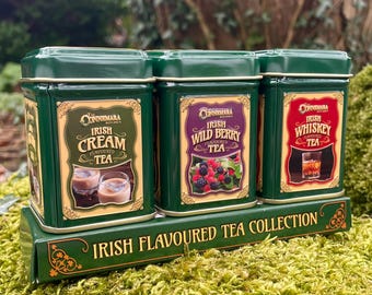 Irish Tea Collection: Cream, Whiskey, Wild Berry Flavors