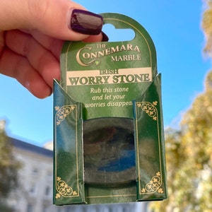 Connemara marble Iconic Irish Worry Stone, Genuine Connemara Marble, Irish Rock, Irish Marble
