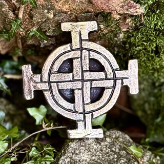Croce Irlandese Da Parete Con Nastro – 15 Cm, Decorazione Murale Etnica