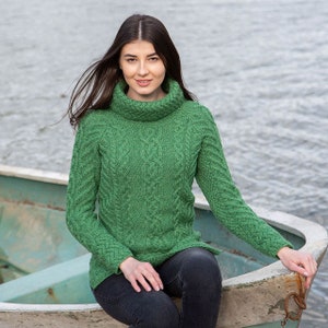 Funnel Neck Sweater - Etsy UK