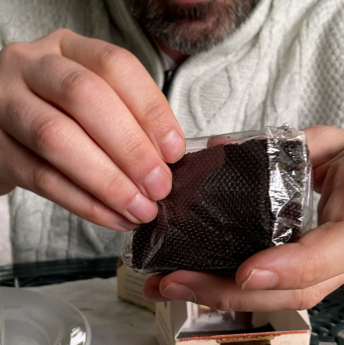 Irish Turf Peat Refill Box Ireland Gift Irish Peat Etsy