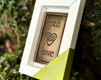 Irish Love Bronze Plaque
