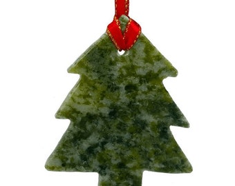 Connemara Marble Christmas Tree Hanging Decoration