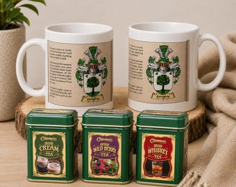 Personalized Luxury Irish Tea Heritage Box