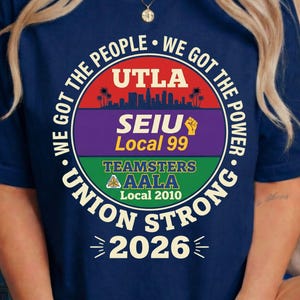 Labor Movement UTLA SEIU AALA We Got The People Png: union solidarity rally png protest movement art (Digital Download)