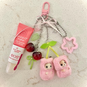 PENDING UPDATE** price not accurate Sylvanian Families Cherries Keychain / Bag Charm