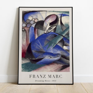 Franz marc horse - Etsy 日本