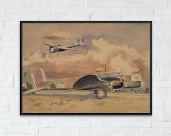 Arte stampabile di aeroplani d'epoca, decorazione da parete per la cameretta dei bambini, poster di aerei stampabili, arte dell'aviazione d'epoca, arte da parete di aeroplani, decorazione digitale per la cameretta dei bambini