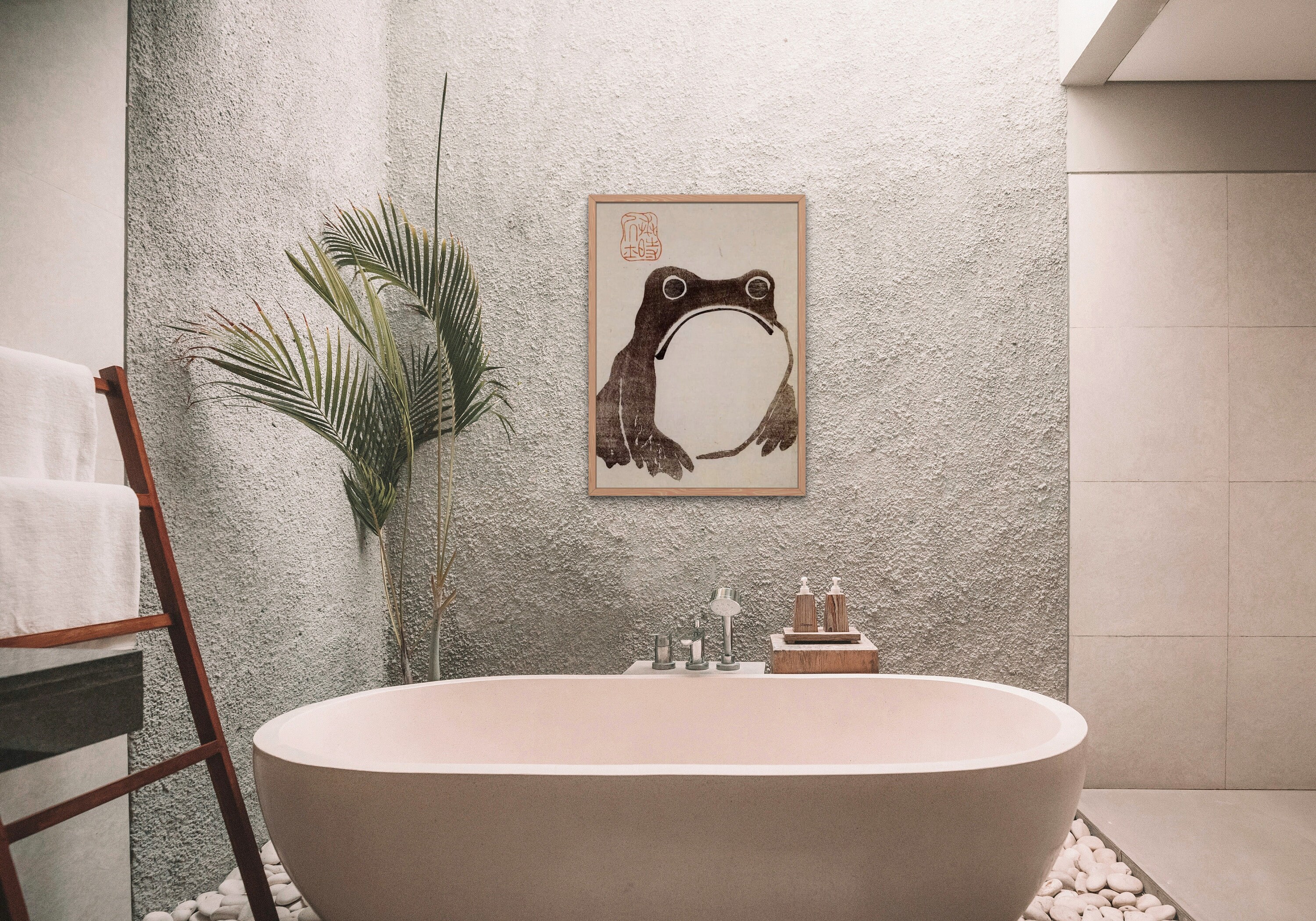 Matsumoto Hoji Art, Japanese Frog Printable Wall Art, Famous Japanese ...