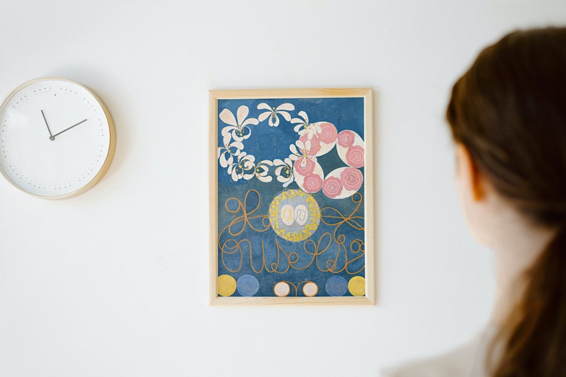 Hilma Af Klint the Ten Largest No. 1 Childhood Printable Etsy