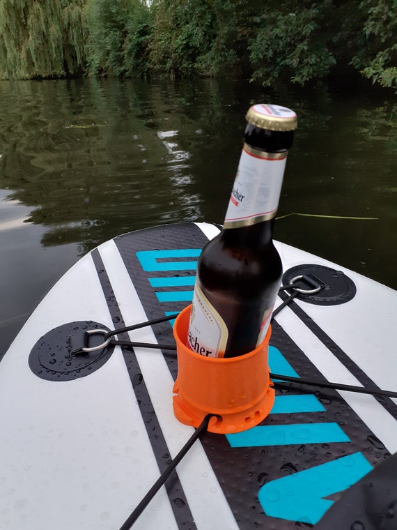 SUP Getränkehalter - Stand Up Paddle - orange - Sommer, Wasser