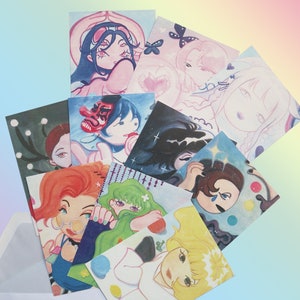 Cartes postales colorées de coeurs | Carte postale, Carte personnage, coloré, Grußkarte, Emoji coeurs, 10 couleurs