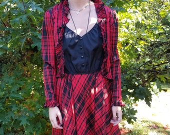 GORGEOUS Vintage Dress & Jacket by Coco Petites California