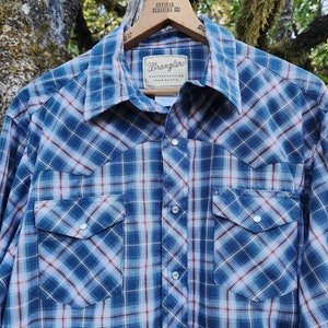 Vintage Wrangler Western Long Sleeve Shirt
