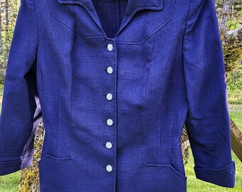 Vintage Navy Blazer