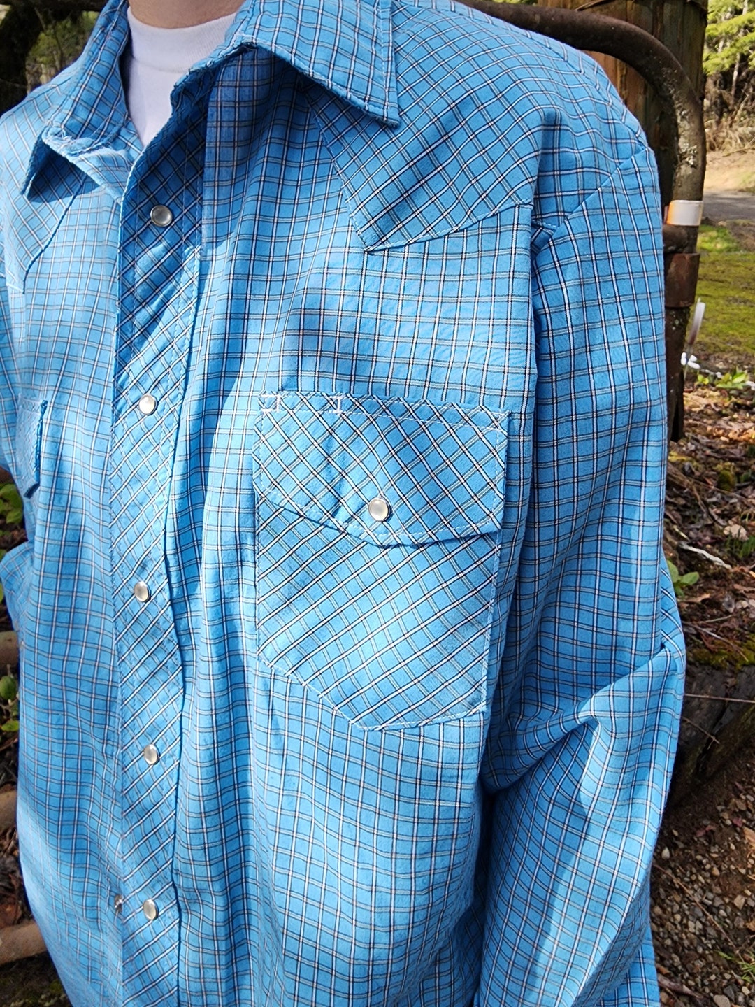 Rustler Pearl Snaps Shirt Etsy