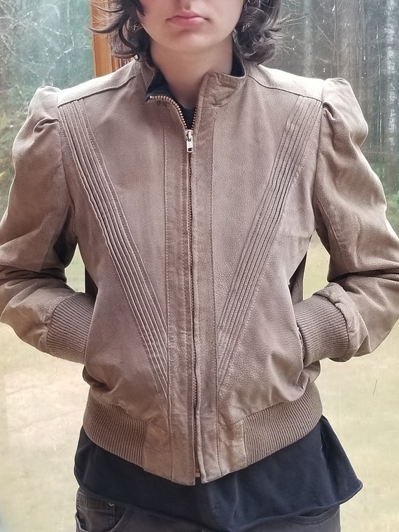 80s Leather Jacket - image 3
