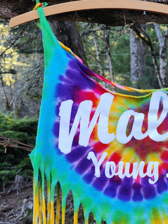 Malibu Young Life Upcycled Fringe Crop Top - image 5