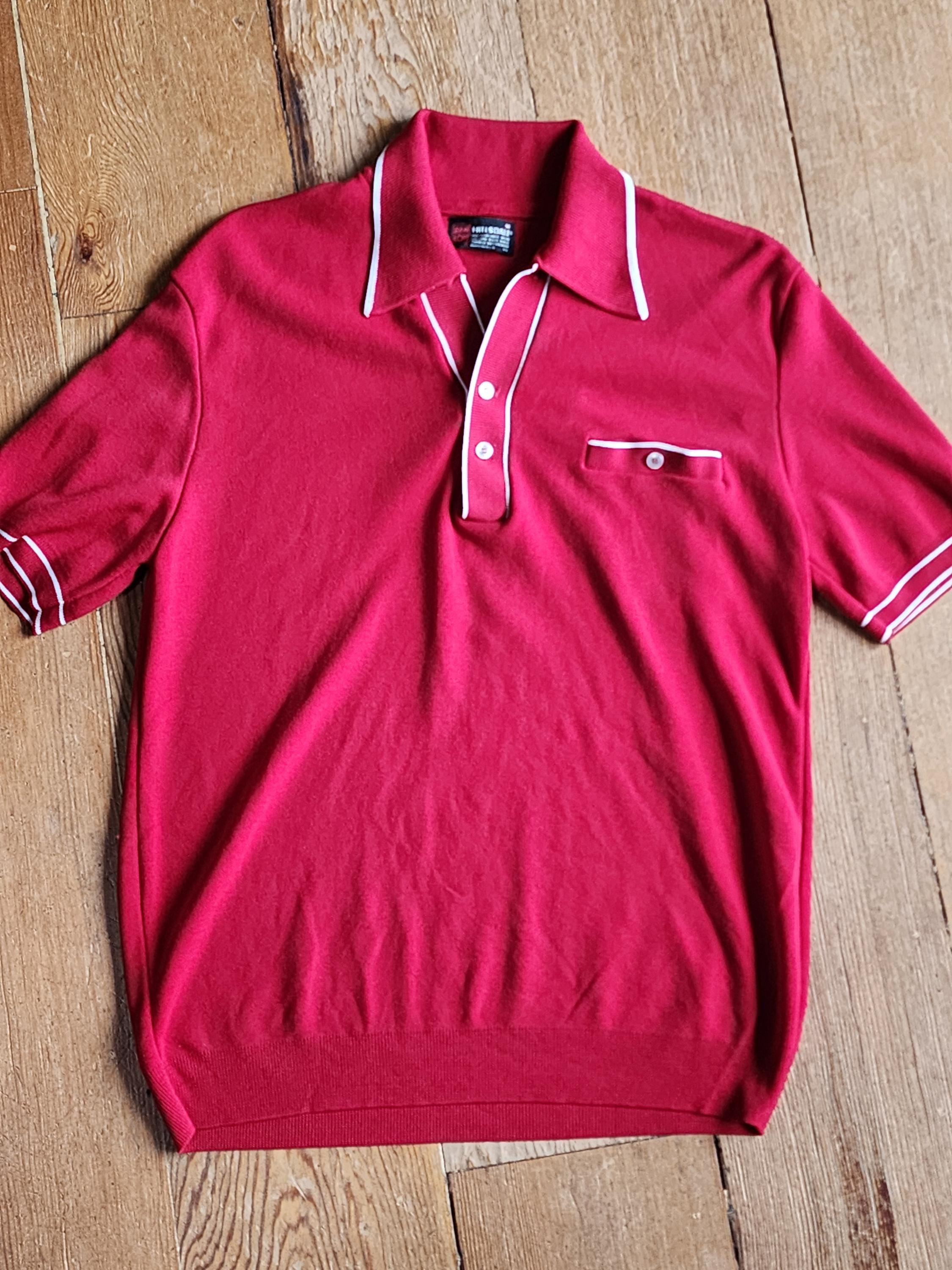 70s Polo Shirt - Etsy 70s Polo Shirt - Etsy