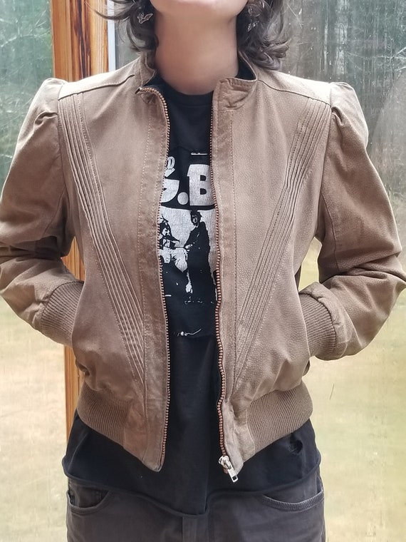 80s Leather Jacket - image 1