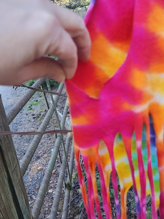 Malibu Young Life Upcycled Fringe Crop Top - image 9