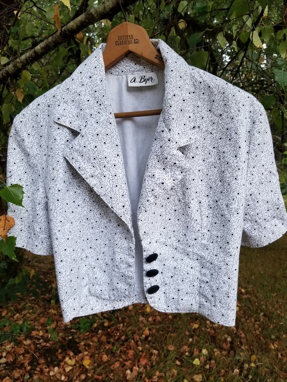 80s A. Byer VALLEY GIRL Jacket Etsy