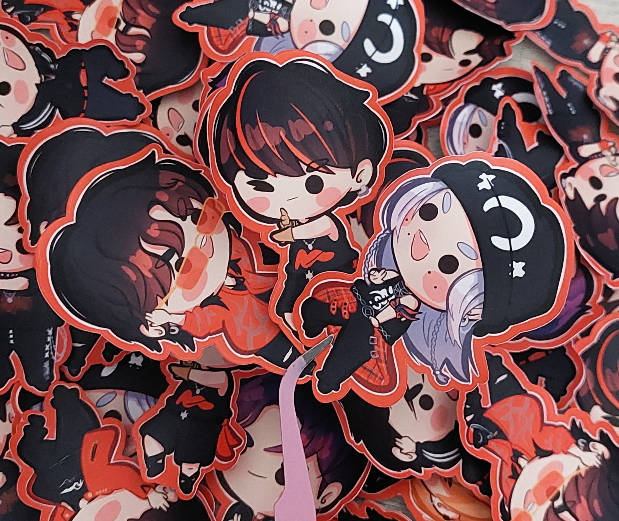 Straykids Chk Chk Boom Stickers - Etsy