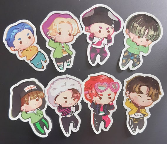 Stray Kids Maniac Sticker Set - Etsy Israel