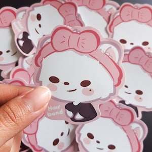 Jiniret &quot;Hair band&quot; / Hyunjin / stray kids stickers / skzoo stickers