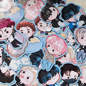 Autocollants StrayKids 5 étoiles