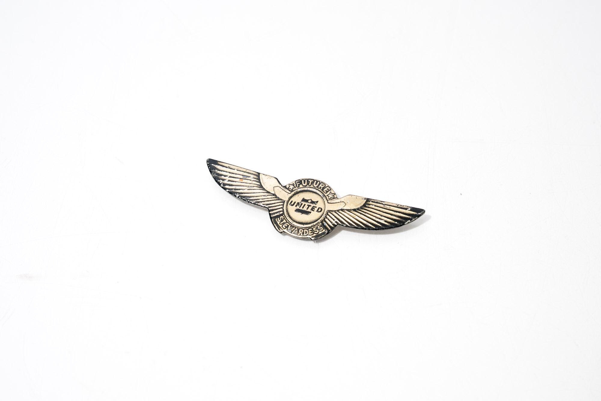 Flight Attendant Metal Wings Badge - Etsy