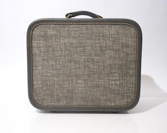 Maletín de viaje vintage, American Tourister, Hi-Taper, gris, TAL CUAL